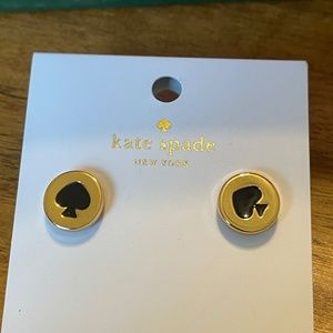 NEW kate spade New York Spot The Spade Earrings. In original packaging